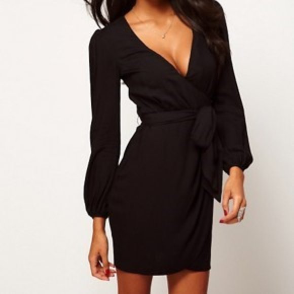 Asos Pink Wrap Dress - Size 6 (US) - Picture 5 of 5